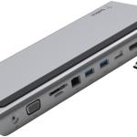 Docking USB - C 11 - EM - 1 (2x USB - A/USB - C/HDMI/DisplayPort/VGA/MicroSD/SD/RJ - 45/Jack) - BELKIN