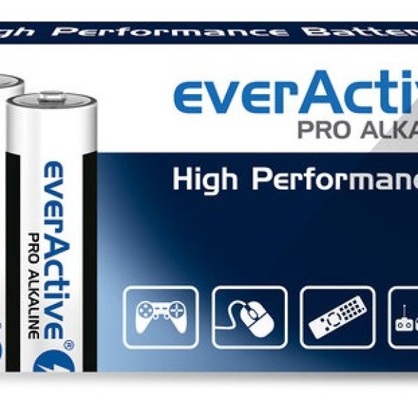 Pack 10x Pilhas Alcalinas 1,5V LR6 AA - everActive PRO ALKALINE