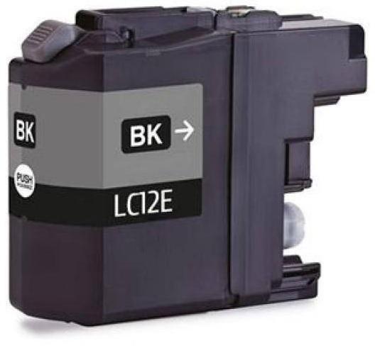 Brother Lc12E Preto Tinteiro De Tinta Compatível Lc - 12Ebk