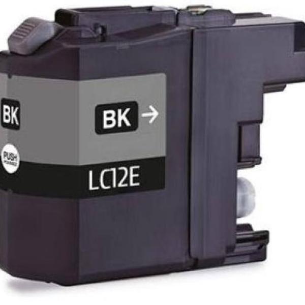 Brother Lc12E Preto Tinteiro De Tinta Compatível Lc - 12Ebk
