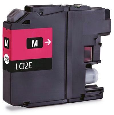 Brother Lc12E Magenta Tinteiro De Tinta Compatível Lc - 12Em