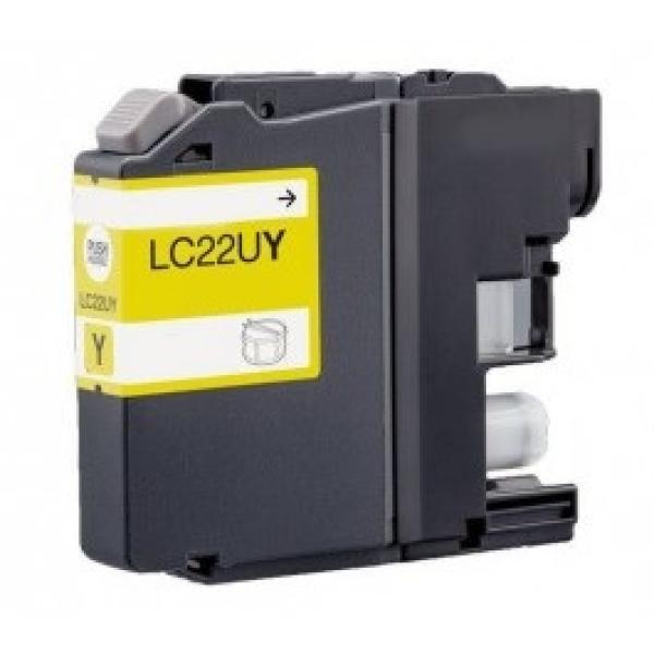 Brother Lc22U Amarelo Tinteiro De Tinta Compatível Lc - 22Uy