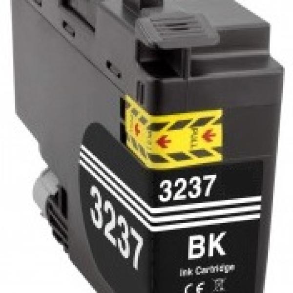 Brother Lc3237 Preto Tinteiro De Tinta Pigmentada Compatível Lc - 3237Bk
