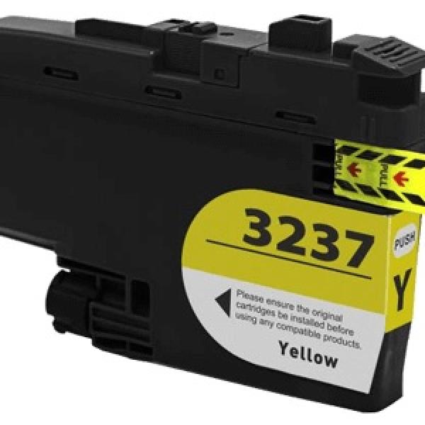 Brother Lc3237 Amarelo Tinteiro De Tinta Pigmentada Compatível Lc - 3237Y