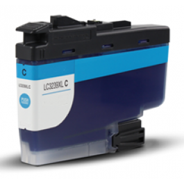 Brother Lc3239Xl Azul Tinteiro De Tinta Pigmentada Compatível Lc - 3239Xlc