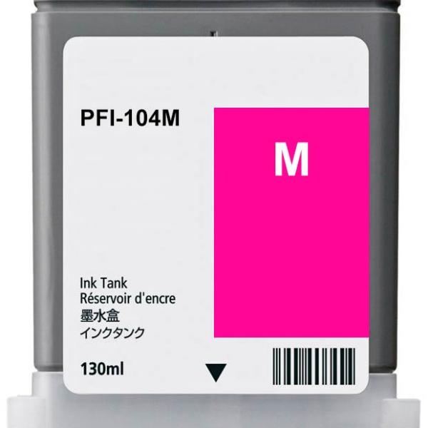 Canon Pfi104 Magenta Tinteiro De Tinta Compatível 3631B001