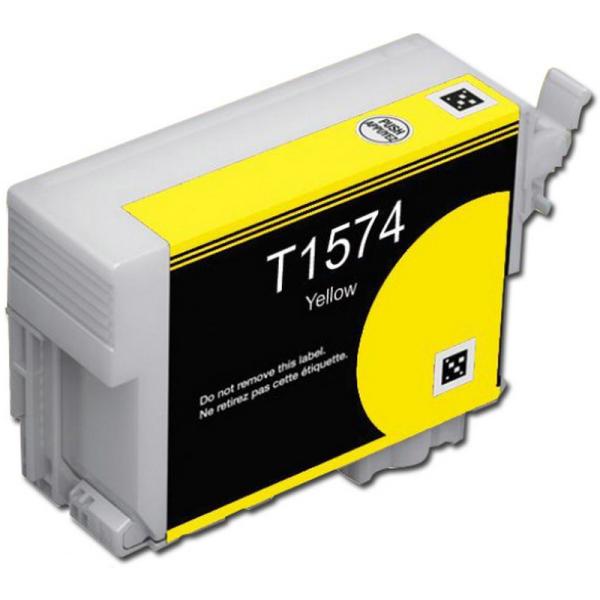 Tinteiro Compatível EPSON T1574 (C13T15744010) - Amarelo