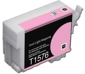 Tinteiro Compatível EPSON T1576 (C13T15764010) - Magenta Light
