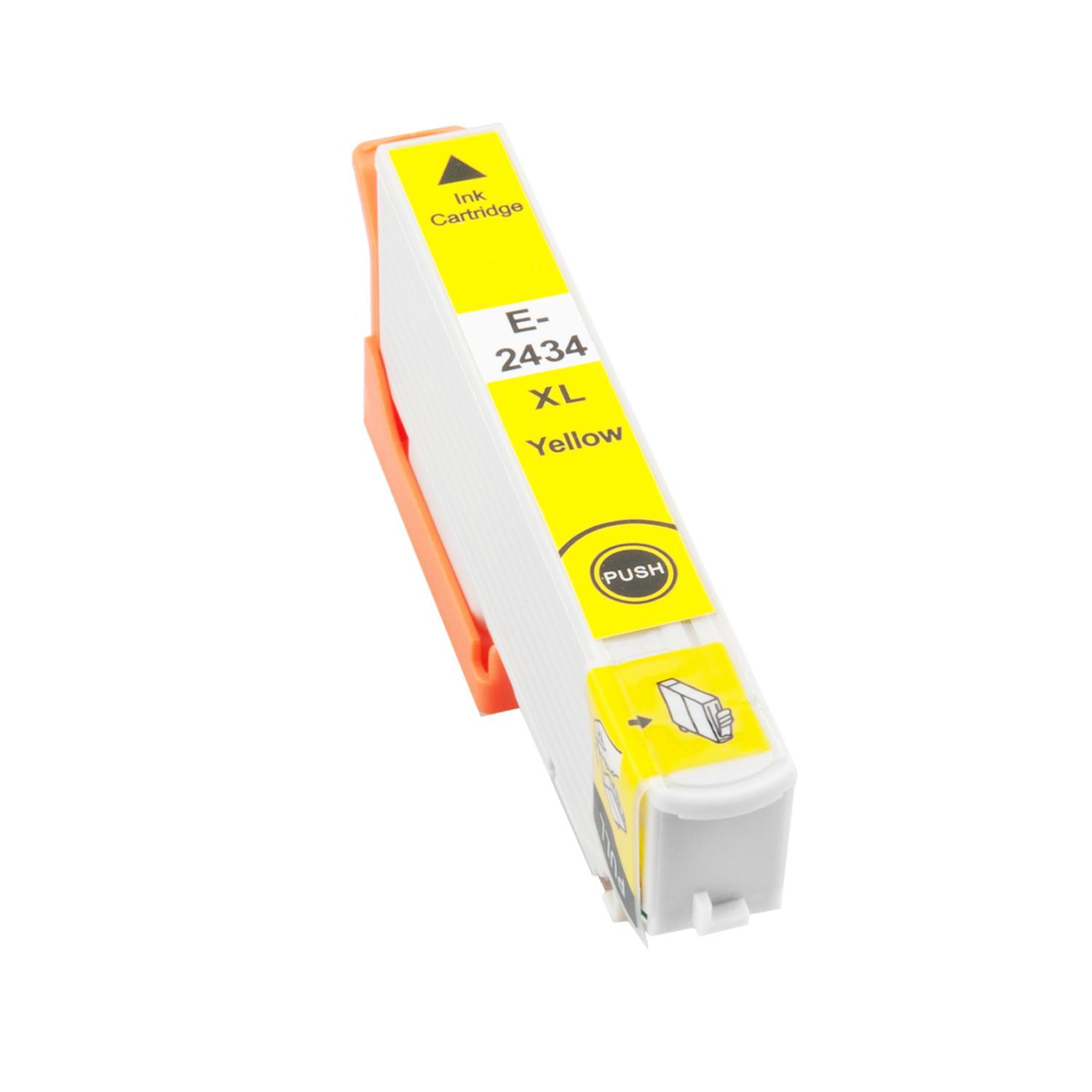 Tinteiro Compatível Epson T2434/T2424 (24XL) C13T24344010/C13T24244010 - Amarelo
