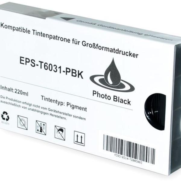 Epson T563100 Preto Foto Tinteiro De Tinta Pigmentada Compatível C13T563100