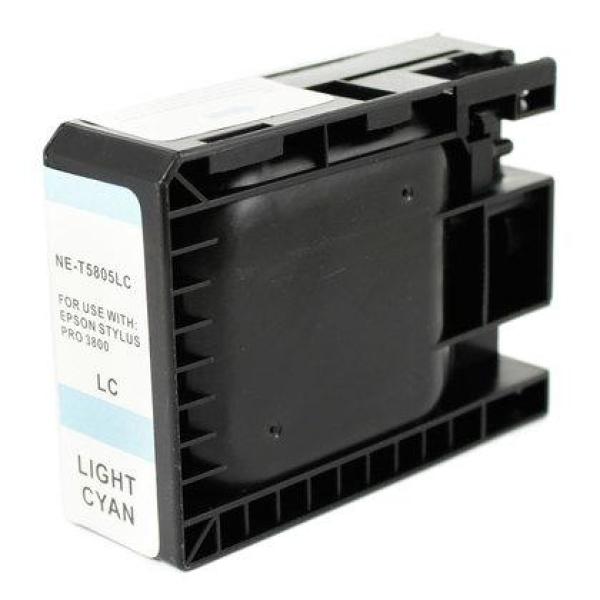 Epson T5805 Azul Light Tinteiro De Tinta Pigmentada Compatível C13T580500