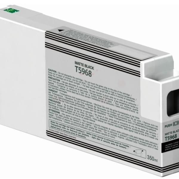 Tinteiro Compatível Epson T5968 (C13T596800) - Preto Mate