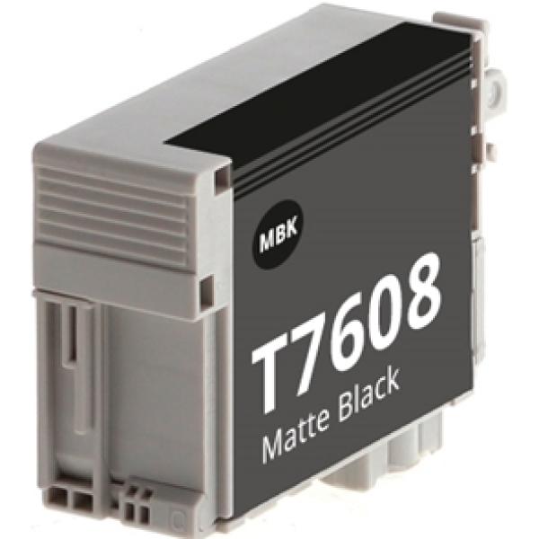 Epson T7608 Preto Mate Tinteiro De Tinta Pigmentada Compatível C13T76084010