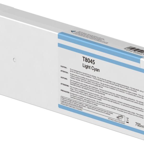 Tinteiro Compatível EPSON T8045/T8245 (C13T804500/C13T824500) - Azul Light
