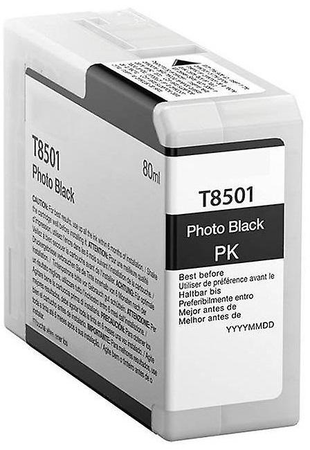Epson T8501 Preto Foto Tinteiro De Tinta Pigmentada Compatível C13T850100