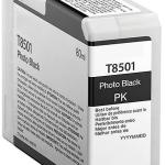 Epson T8501 Preto Foto Tinteiro De Tinta Pigmentada Compatível C13T850100