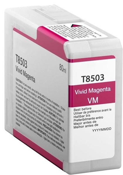 Epson T8503 Magenta Tinteiro De Tinta Pigmentada Compatível C13T850300