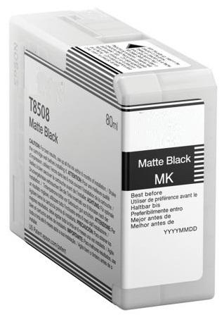 Epson T8508 Preto Mate Tinteiro De Tinta Pigmentada Compatível C13T850800