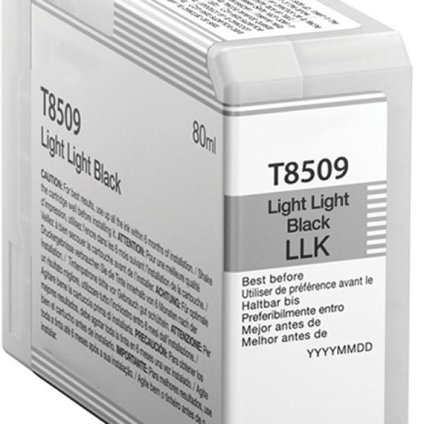 Epson T8509 Preto Light Light Tinteiro De Tinta Pigmentada Compatível C13T850900