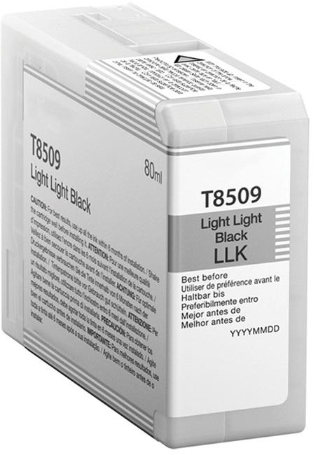 Epson T8509 Preto Light Light Tinteiro De Tinta Pigmentada Compatível C13T850900