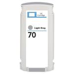Hp 70 Cinza Claro Tinteiro De Tinta Pigmentada Compatível C9451A