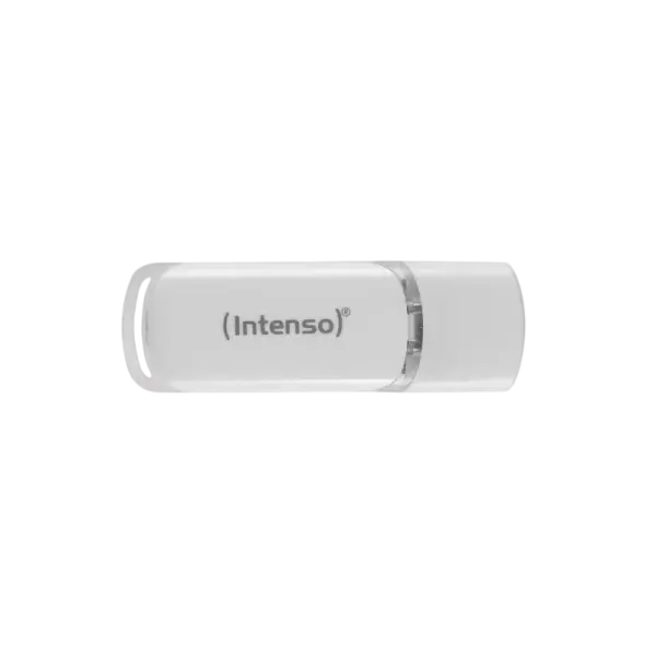 Pen Drive USB 3.2 Flash Line 128GB (Branco) - INTENSO