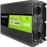 Conversor ONDA PURA 12V - 220V 2000W c/ USB + Display LCD - GREEN CELL