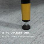 Poltrona Sala de Estar Poltrona Relax com Apoio para os Braços Assento Acolchoado e Pés de Aço 76x68x80 cm Cinza