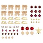 Árvore de Natal de 180 cm com Decorações 200 Luzes LED Branco Quente 8 Modos de Iluminação e 650 Ramos Verde