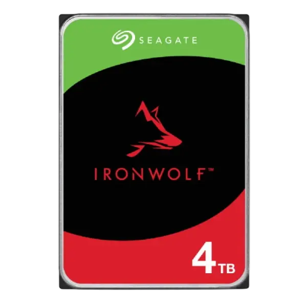 Disco Rígido 3,5 IronWolf 4TB 5400RPM 256MB SATA III - SEAGATE
