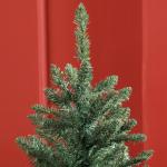 Árvore de Natal Artificial 150 cm com 220 Luzes LED 588 Ramos Árvore Natalina para Interior Verde