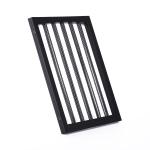 Barreira de Segurança Dobrável de 3 Painéis Portátil para Animais de Estimação 160x76 cm para Portas Escadas Corredores Marrom escuro