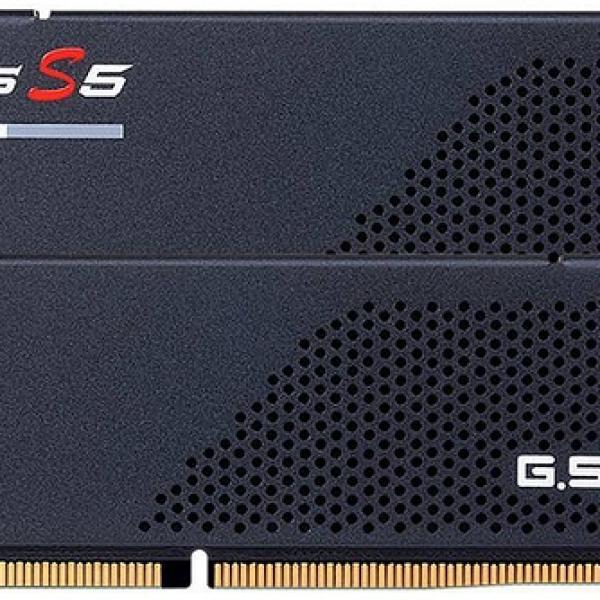 Memória RAM UDIMM Ripjaws S5 Series 32GB (2x16GB) DDR5 - 6000MHz (Intel XMP) CL30 - G.SKILL