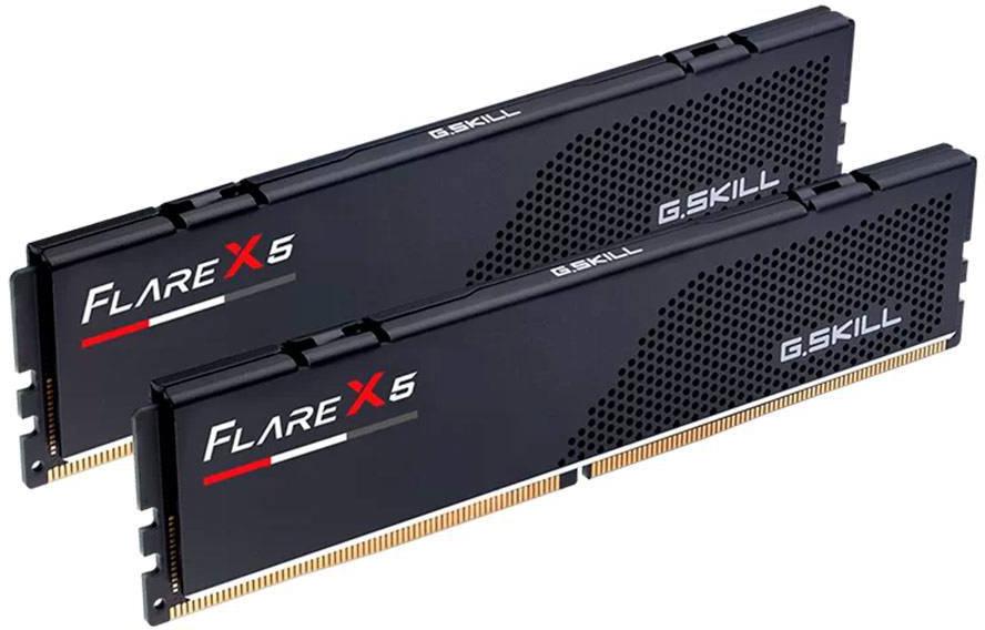 Memória RAM UDIMM Flare X5 64GB (2x32GB) DDR5 - 6000MHz (AMD Expo/Intel XMP) CL30 - G.SKILL