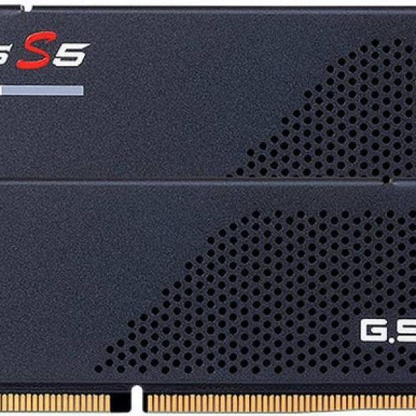 Memória RAM UDIMM Ripjaws S5 Series 64GB (2x32GB) DDR5 - 6000MHz (Intel XMP) CL30 - G.SKILL