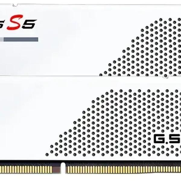 Memória RAM UDIMM Ripjaws S5 Series 64GB (2x32GB) DDR5 - 6000MHz (Intel XMP) CL30 - G.SKILL