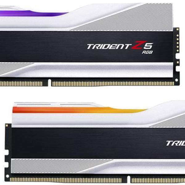 Memória RAM UDIMM Trident Z5 RGB 64GB (2x32GB) DDR5 - 6000MHz (Intel XMP) CL30 - G.SKILL