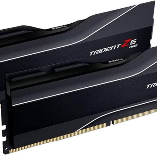 Memória RAM UDIMM Trident Z5 Neo 64GB (2x32GB) DDR5 - 6000MHz (AMD Expo/Intel XMP) CL32 - G.SKILL