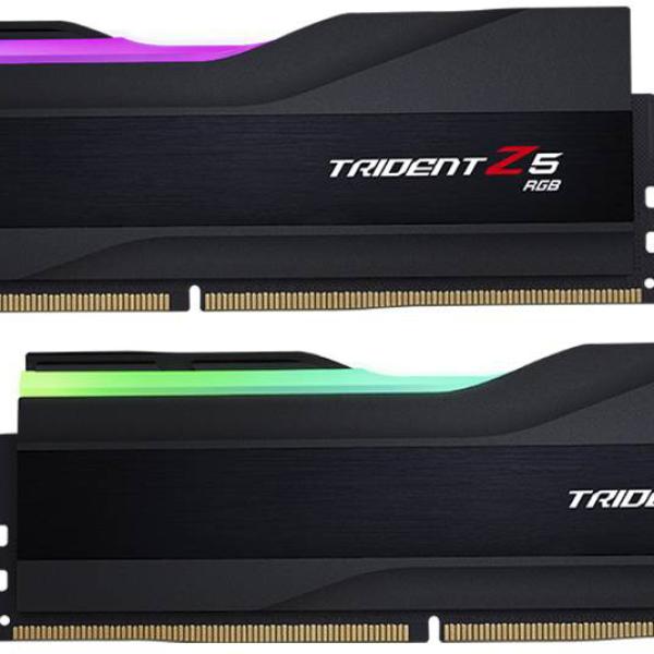 Memória RAM UDIMM Trident Z5 RGB 64GB (2x32GB) DDR5 - 6400MHz (Intel XMP) CL32 1.40V - G.SKILL