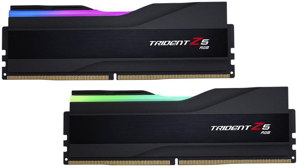 Memória RAM UDIMM Trident Z5 RGB 64GB (2x32GB) DDR5 - 6400MHz (Intel XMP) CL32 1.40V - G.SKILL