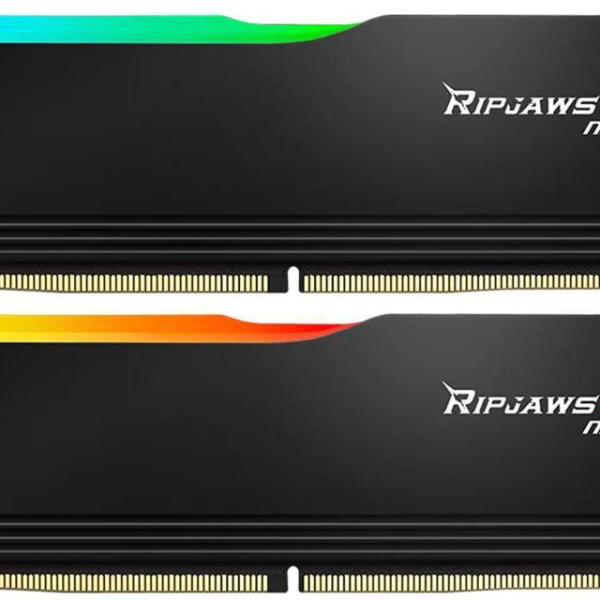 Memória RAM UDIMM Ripjaws M5 Neo RGB 32GB (2x16GB) DDR5 - 6000MHz (AMD Expo/Intel XMP) CL36 - G.SKILL