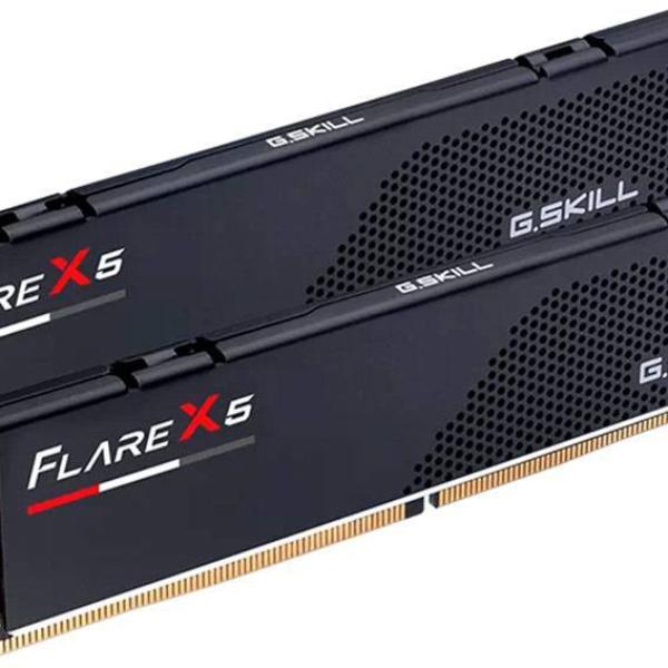 Memória RAM UDIMM Flare X5 64GB (2x32GB) DDR5 - 6000MHz (AMD Expo/Intel XMP) CL36 - G.SKILL