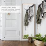 Espelho de Parede Espelho de Corpo Inteiro Estilo Moderno Decoração para Sala de Estar Dormitório Entrada 45x125 cm Madeira