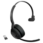 Auscultadores Evolve 2 55 Escritório/Call Center Bluetooth (Preto) - JABRA