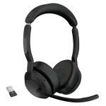 Auscultadores Headset Evolve2 55 (Preto) - JABRA