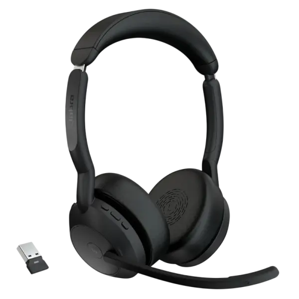 Auscultadores Headset Evolve2 55 (Preto) - JABRA