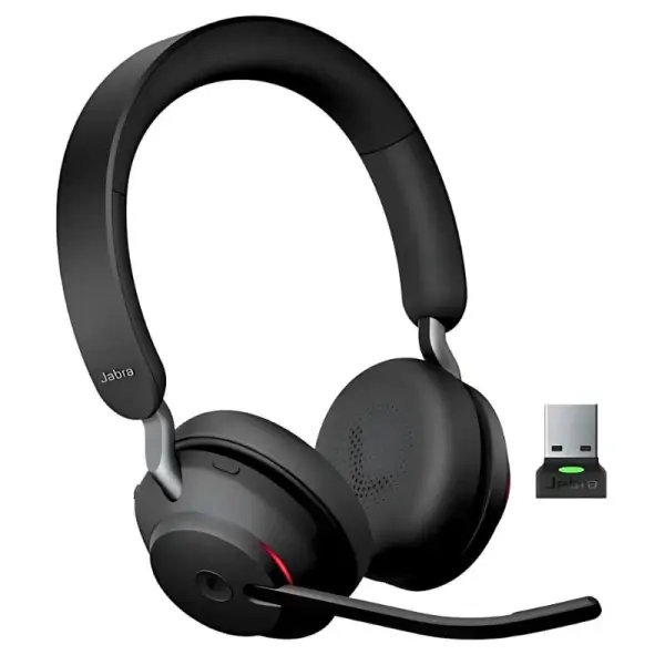 Auscultadores Headset Evolve 2 65 MS (Preto) - JABRA