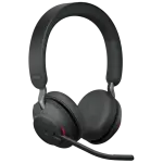 Auscultadores Headset Evolve2 65 MS Stereo Bluetooth (Preto) - JABRA