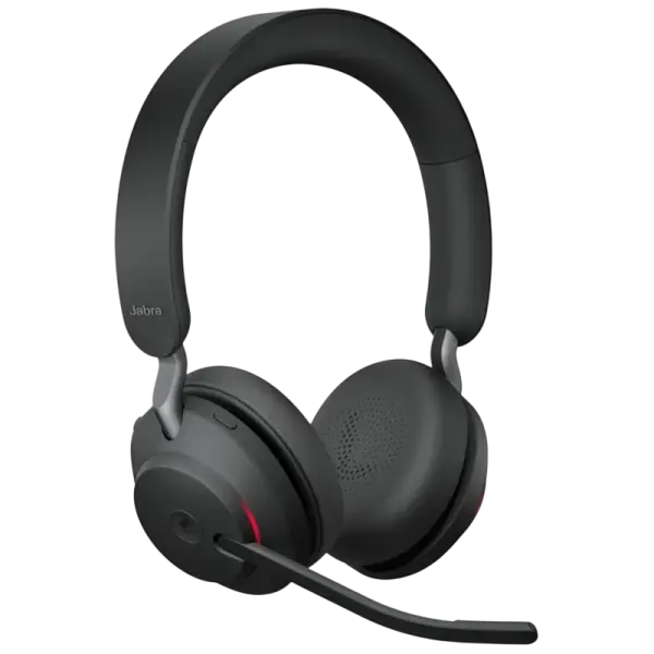 Auscultadores Headset Evolve2 65 MS Stereo Bluetooth (Preto) - JABRA