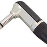 Ficha Jack 6,3mm Macho Stereo 90º (t/ NEUTRIK)